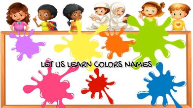 Kids Learning Colors Names in English with Splash截图2