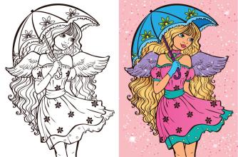 Fashion Girls Coloring Book截图3