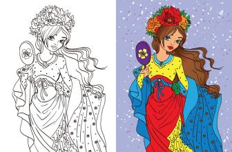 Fashion Girls Coloring Book截图2