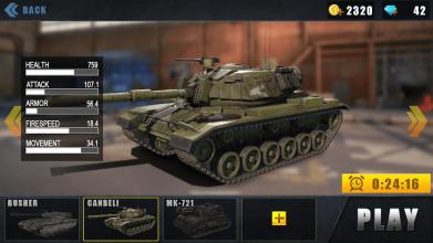 Final Assault Tank Blitz - Armed Tank Games截图2