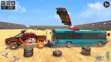 Bus Derby Stunts Crash Destruction截图5