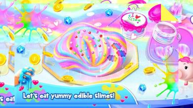 Unicorn Slime  Crazy Fluffy Slime Maker截图1