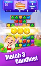 Candy Girl  Cute Match 3 Puzzle Game截图5