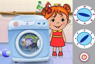 Lili Ironing Washing Dresses截图5