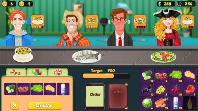 Salad Bar Manager Frenzy: Food Cafe Manager截图1