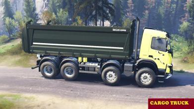 Future Dump Cargo Truck Drive Simulator 2018截图1