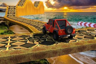 Offroad Jeep Driving Simulator  Impossible tracks截图1