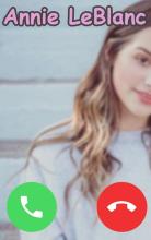 Fake Video Call  Annie LeBlanc FakeTime prank截图1