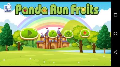 Panda Run Fruits截图5