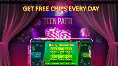 Teen Patti Gold + flash rummy poker callbreak截图5