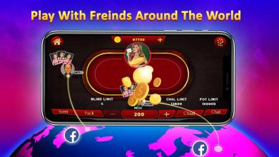 Teen Patti Gold + flash rummy poker callbreak截图4