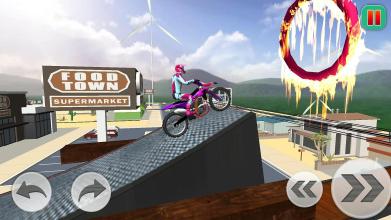 Riding Bike Down Snow Mountain Bike Extreme 3D截图4