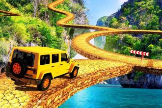 Offroad Jeep Driving Simulator  Impossible tracks截图4