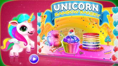 Unicorn Rainbow Bakery Cook Cake, Donut & Cupcake截图3