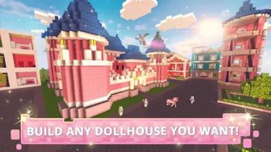 Dollhouse Builder Craft: Doll House Building Games截图3