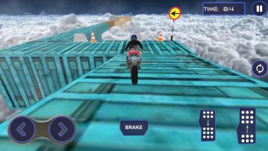 *️ Racing Moto Bike Stunt  Impossible Track Game截图5