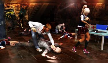 School Escape Zombie截图1