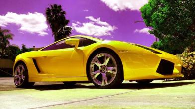 Lamborghini car racing simulator截图3