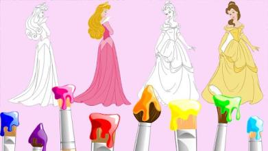 Princess Game - Coloring Book截图1