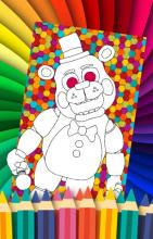 five night coloring book截图1