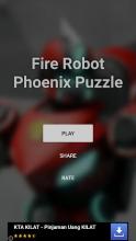 Fire Robot Phoenix Puzzle截图1