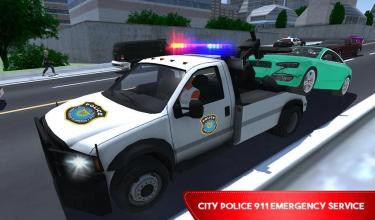 Tow Truck Driving Simulator 2017: Emergency Rescue截图5