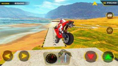 Mega Ramps Bike Simulator  3D Impossible Tracks截图4