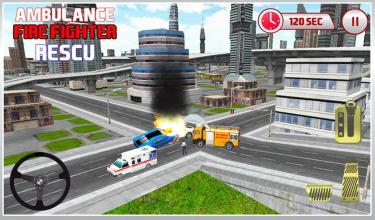 Firefighter Ambulance Rescue截图2