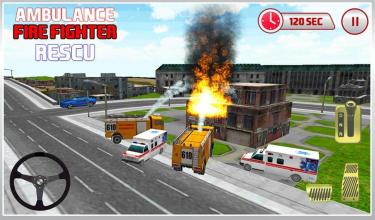 Firefighter Ambulance Rescue截图3