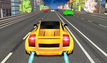 Racing in car 2018:City Highway Traffic Racer Sim截图3