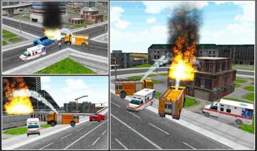 Firefighter Ambulance Rescue截图1