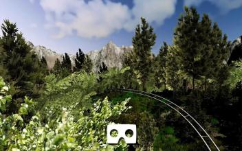 VR Mountain RollerCoaster (Google Cardboard)截图2