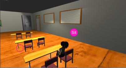 YamiChan High School Simulator 3D截图4