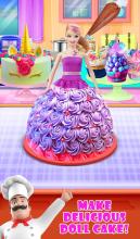 Unicorn Doll Cake  Sweet Rainbow Cupcake Desserts截图3