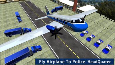 US Police Cargo Plane Simulator截图2