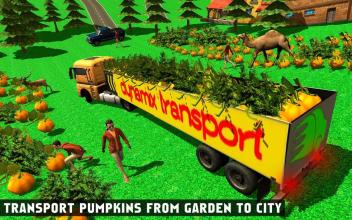 OFF Road Pumpkin transport Truck Driver Simulator截图4