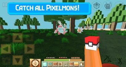 Pixelmon for Craft mod Build cube World截图3