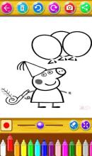 Coloring Peepa Book截图4