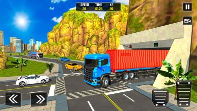 Big Oil Tanker Truck City Oil Transporter 3D截图2