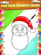 Christmas Colouring Book  Kids Game截图2