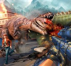 Dino Hunter Sniper 3d Dinosaur  FPS Shooting截图2