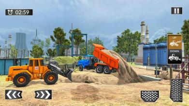 Construction Vehicles Excavator Dumper Truck Sim截图2