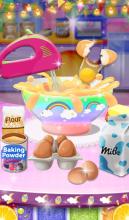 Unicorn Rainbow Cup Cake  Kids Cooking Game截图4