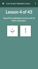 Easy Arabic Alphabets Game截图4