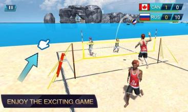 Volleyball Exercise  Beach Volleyball Game截图2