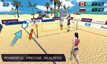 Volleyball Exercise  Beach Volleyball Game截图3