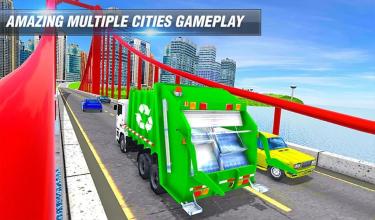 Multi Robot Transform Garbage Truck City Cleaner截图5