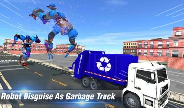 Multi Robot Transform Garbage Truck City Cleaner截图2