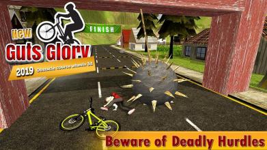 Guts glory 3d  obstacles course & Happy on wheels截图3