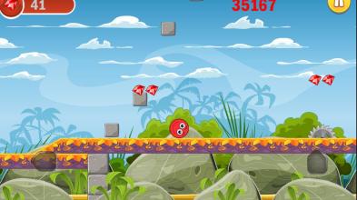 Real Red Ball  Jumping World截图1